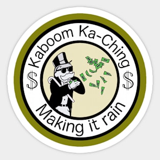 Kaboom Ka-Ching Sticker